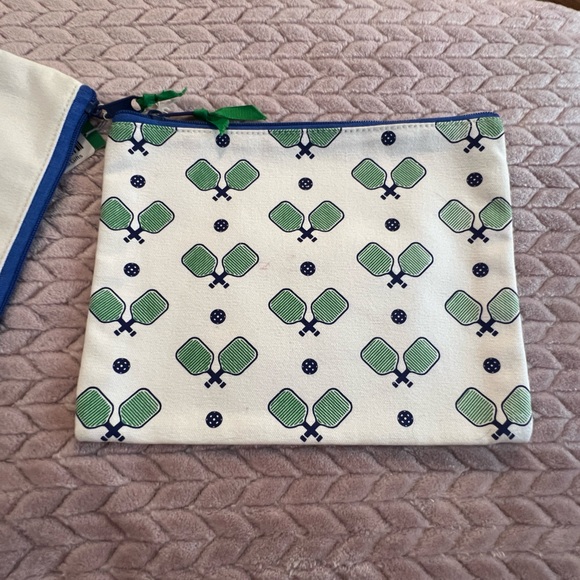 Two's Company Pickleball Bag Set 2 Cloth Bags NWT - Picture 2 of 8